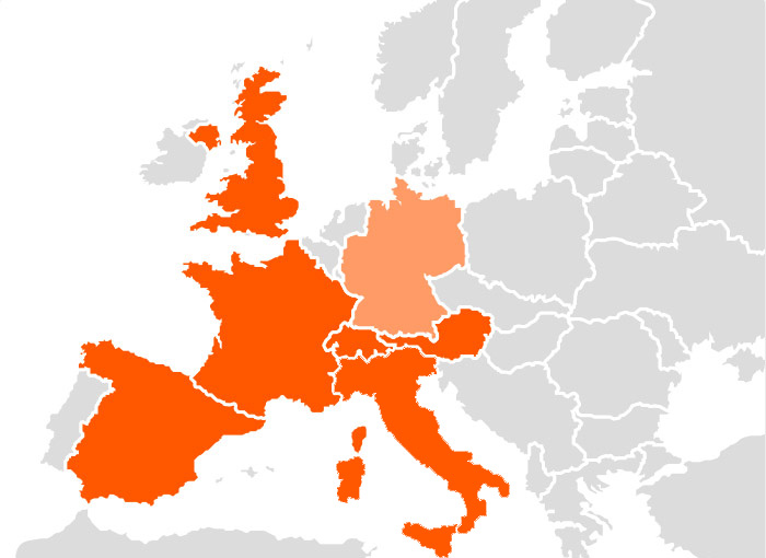 saxoprint.de Europakarte